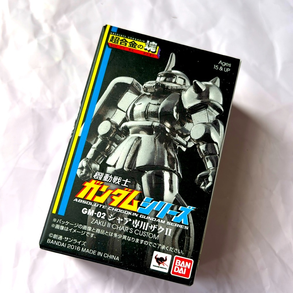 BAN DAI Absolute Chogokin Gundam Series ZAKU II CHAR'S CUSTOM  (GM-02) 2016 NEW
